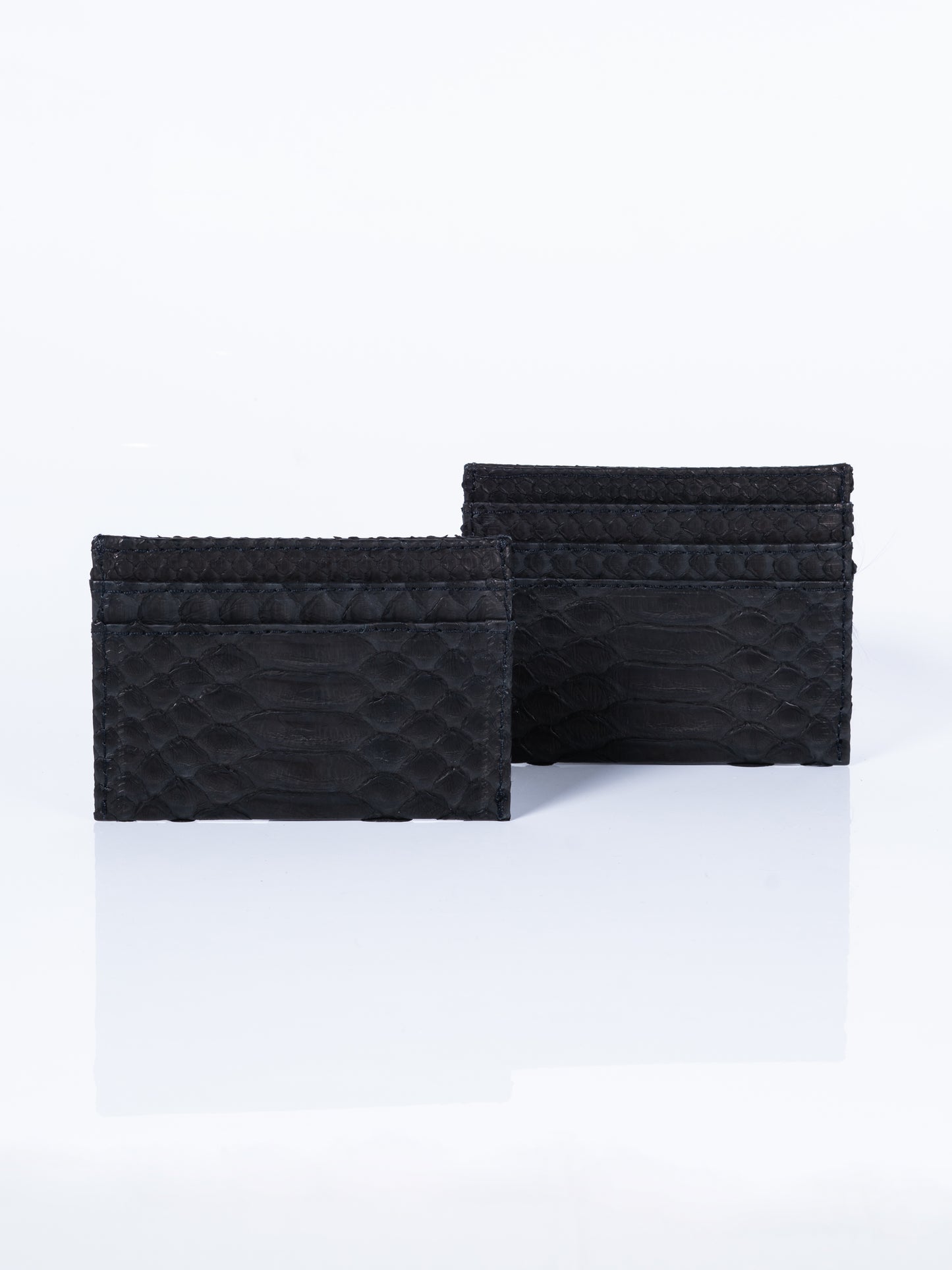 PLUTUS Card Holder - Black - small and large 